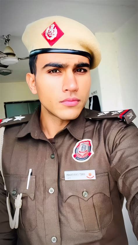 Ankit 🚨👮‍♂️ Khaki Vardi Uniform Policeofficer Ips Ias