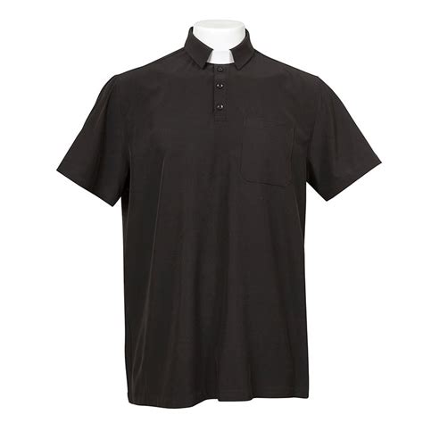 Pure Fit Polo Clergy Shirt Short Sleeve