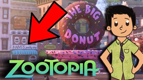 Zootopia Easter Eggs And References Youtube