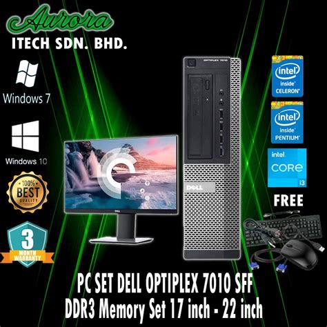 Dell Optiplex 30107010 Celeron Pentium Core I3 2nd Gen 2gb 8gb Ram 80gbhdd120gb Ssd