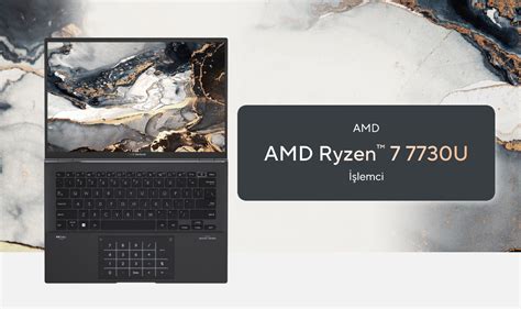 ASUS Zenbook 14 confirmed to have an AMD Ryzen 7 7730U processor with ...