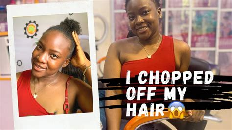 Hair Vlog I Chopped Off My Hairgot A Haircutvlog Salon Vlog Youtube