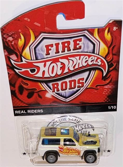 Nissan Patrol Custom Custom Hot Wheels Fire Rods Series W Real Riders Transportation