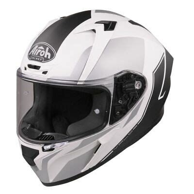 airoh valor full face motorcycle helmet matt wings white ebay australia