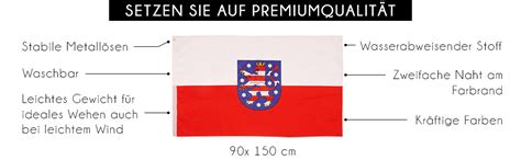 Thüringen Flagge günstig kaufen Bei PHENO FLAGS