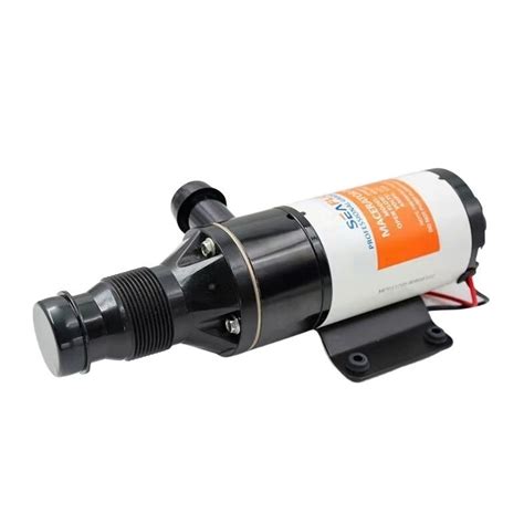 SEAFLO Macerator Pump 12V 12GPM For RV Boat Marine Trailer Toilet Sewer