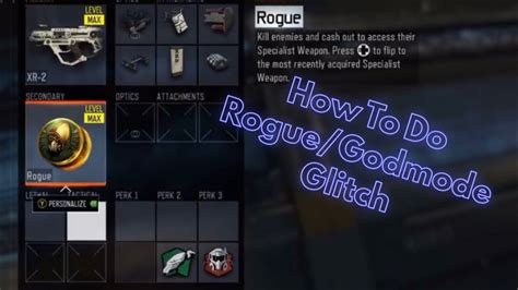 How To Get Roguegodmode In Black Ops 3 2023 Youtube