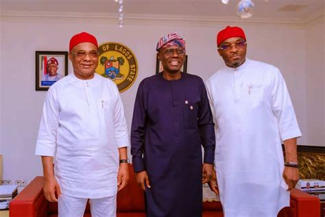 Uzodimma Meets Sanwo Olu In Lagos Over Yoruba Igbo Crisis Details