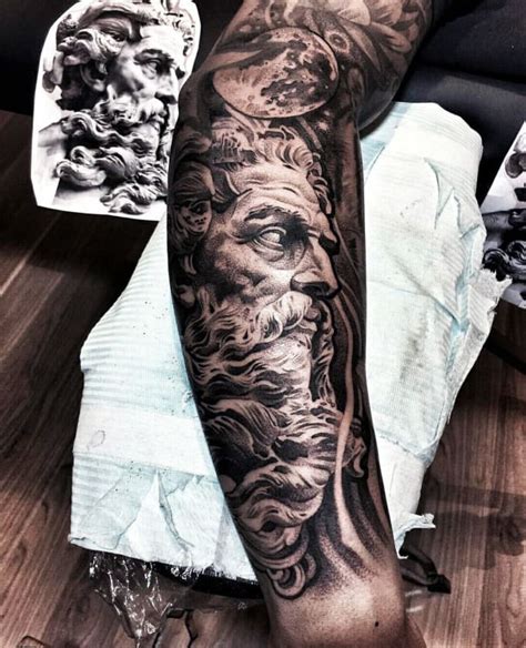 Create Amazing Tattoo Design Traditional Tattoo Realistic Sleeve Tattoo Design By Chujinzates