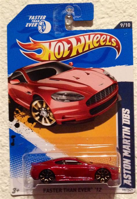 Hot Wheels Faster Than Ever Aston Martin DBS Red Aston Martin Dbs Ubs Frosted