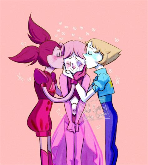 Pink Pearl X Spinel Spinearl Steven Universe Wallpaper Steven