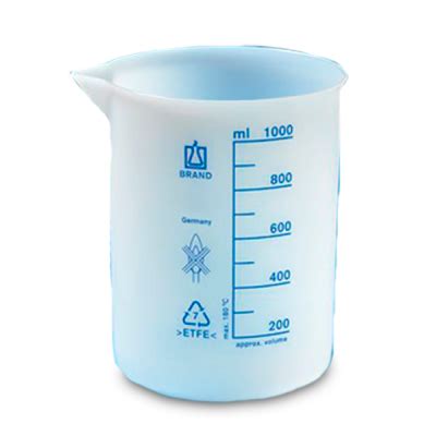 VASO DE PRECIPITADO 1000 ML POLIPROPILENO PLASTICO PARA LABORATORIO