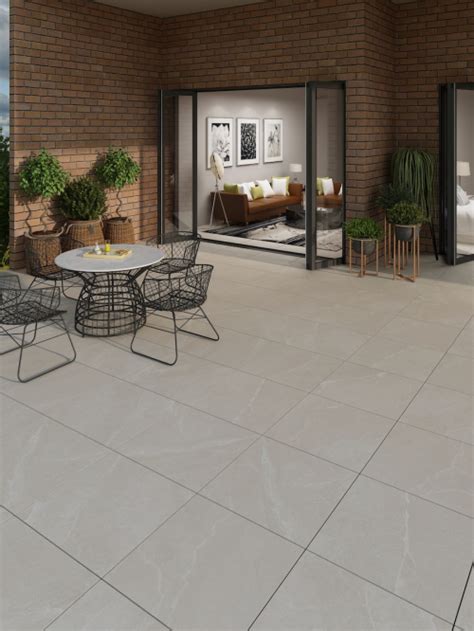 Roca Beige Marble Effect Outdoor Porcelain Paving Slabs X Pack