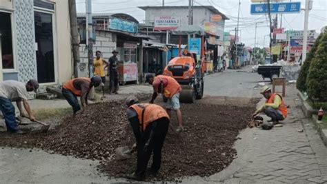 Pemkab Sidoarjo Kebut Perbaikan Jalan Dusun Keling Kecamatan Sukodono