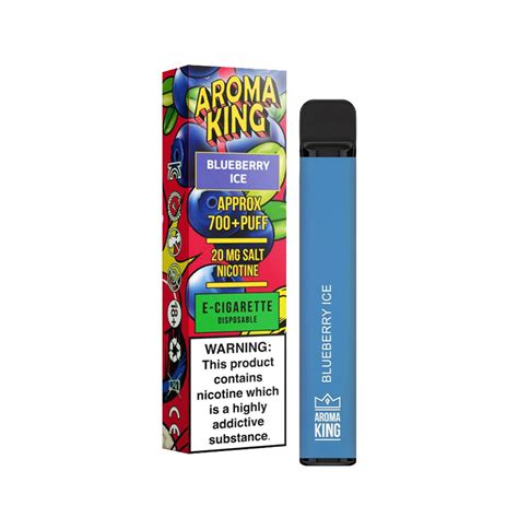 Blueberry Ice Aroma King Disposable Pod Device 700 Puff Ecigstoreuk