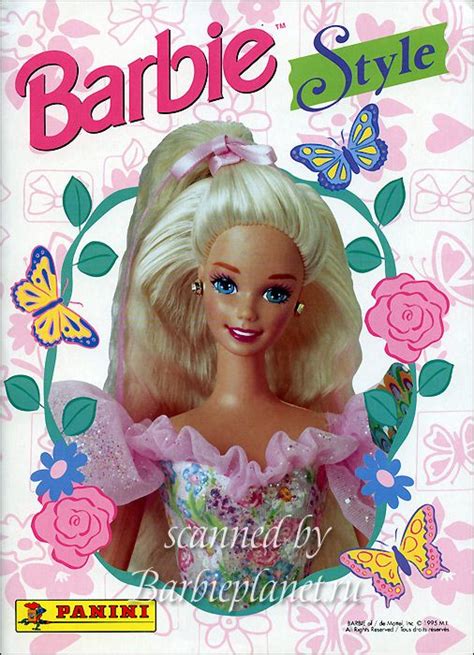 Журнал наклеек Барби Мода (Barbie Style) | Планета Барби | Barbie ...