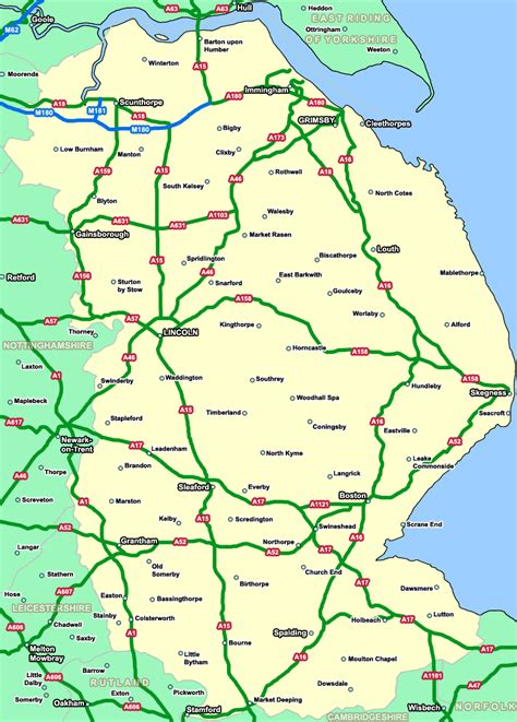 Lincolnshire Map 2 Of 8 Of 8