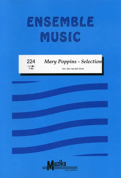 Mary Poppins Selection Von Richard M Sherman Et Al Im Stretta Noten