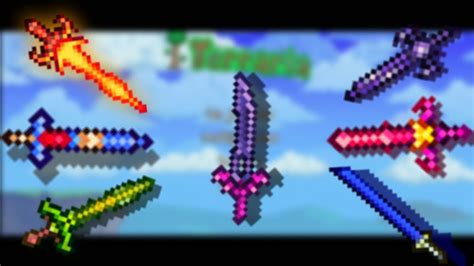 ¿qué Son Las Clases En Terraria X Part Espadas Pre Hardmode Youtube