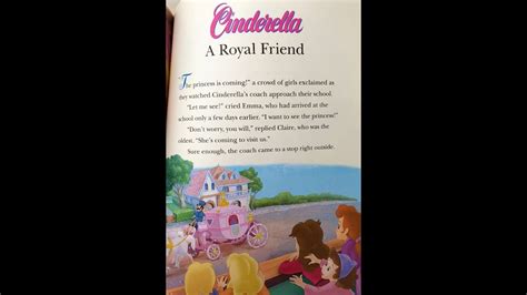 Disney Book Read Along Cinderella A Royal Friend English Audio Book