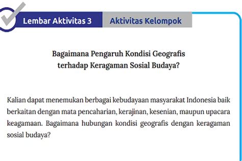 LEMBAR AKTIVITAS 3 Kunci Jawaban IPS Kelas 8 Halaman 12 Kurikulum