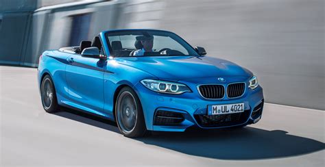 2015 Bmw 228i And M235i Convertibles Make Tail Out Top Down World Debut