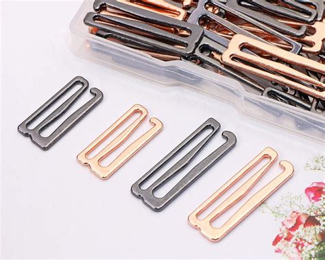 Amazon Tupalizy 40PCS Metal Bra Strap Hooks For Sewing Bikini Halter Tops Bathing Suit