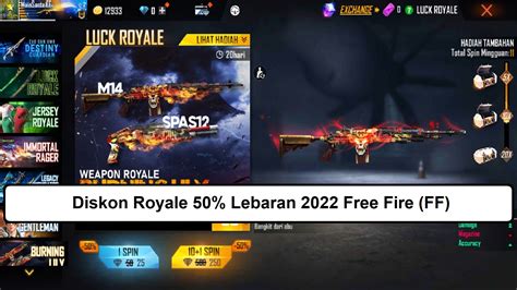 Diskon Royale Lebaran Free Fire Ff Esportsku