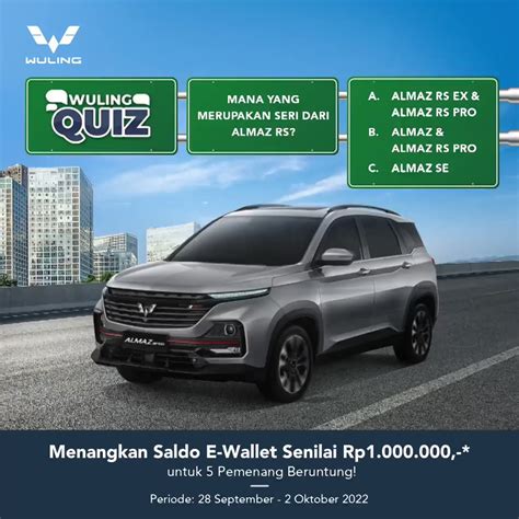 Wulingmotorsid On Twitter Wulingquiz Ayo Sebutkan Dengan Benar Ada