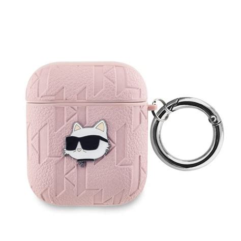 Funda Para Airpods Choupette Waffle Rose Karl Lagerfeld Con Ofertas