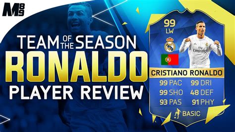 FIFA 16 TOTS RONALDO REVIEW 99 FIFA 16 Ultimate Team Player Review