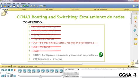 CCNA3 V5 CAPÍTULO 8 EIGRP CONFIGURACIONES AVANZADAS Y RESOLUCIÓN DE