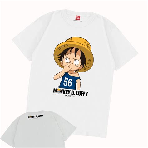 Jual Sakazuki Kaos Baju Anime Monkey D Luffy Ngupil One Piece Shopee