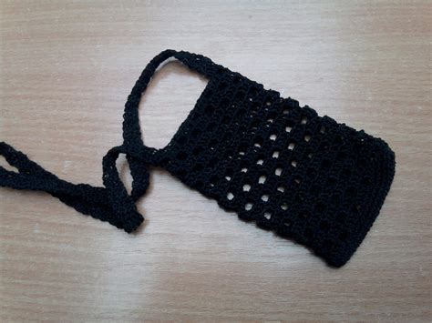 Mod Le Gratuit Pochette De T L Phone Portable Au Crochet