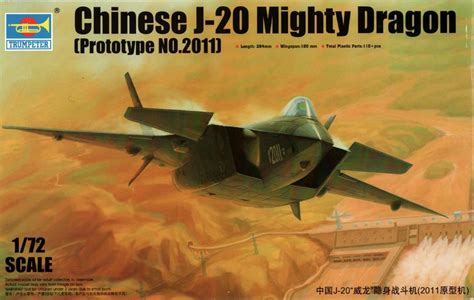 Yahooオークション トランペッター 中国空軍ステルス戦闘機 J 20 マ