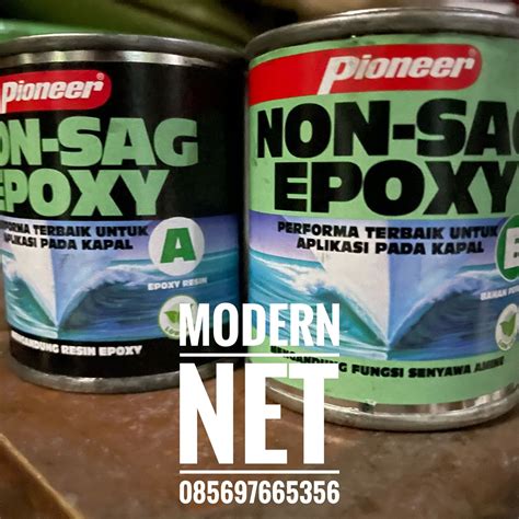 Pioneer Lem Epoxy Non Sag Gr Lem Serbaguna Komponen Pioner