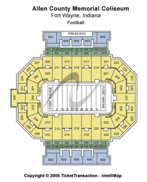 Fort Wayne Coliseum Seating View | Elcho Table