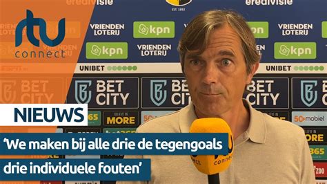 Reactie Phillip Cocu Na Vitesse Psv Youtube