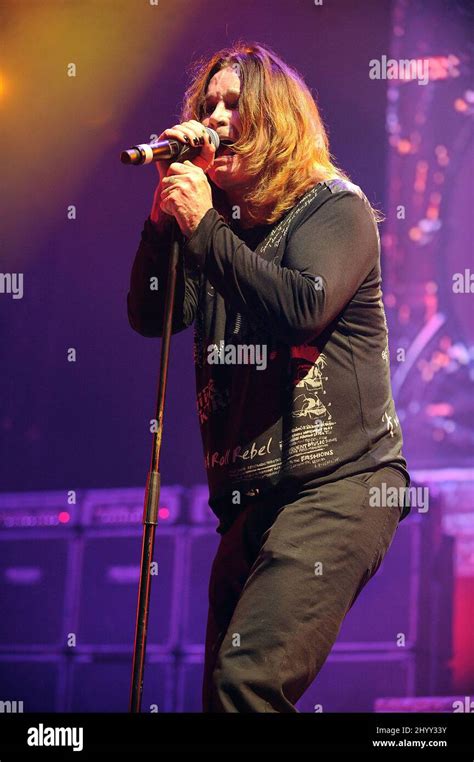 Ozzy Osbourne performs live in concert at Madison Square Gardens in New ...