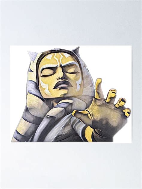 Ahsoka Tano ~ Clone Wars Season 7 Poster For Sale By Lotr Fan Redbubble