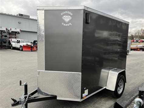 2023 DIAMOND CARGO 5X8 ENCLOSED TRAILER 12 EXTRA HEIGHT Hudson