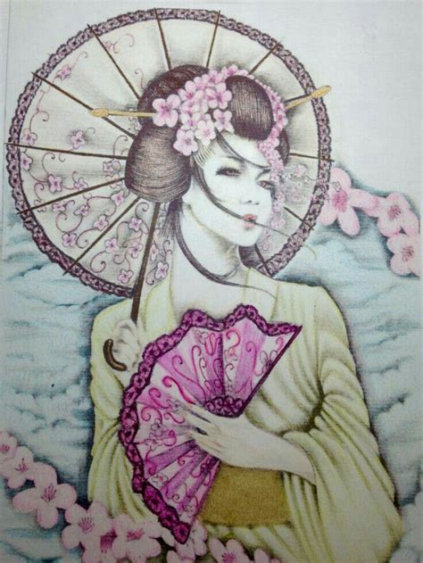 Pin By Merche Mayorga On Mujeres Pintar Japanese Art Prints Japanese