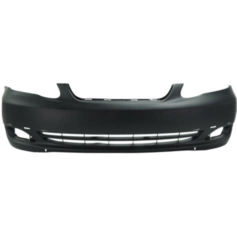 New Front Primed Bumper Cover For Toyota Corolla S Xrs