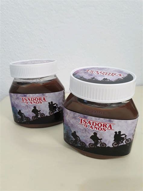 Nutella Personalizada Gr No Elo Ateli Festivas Ae