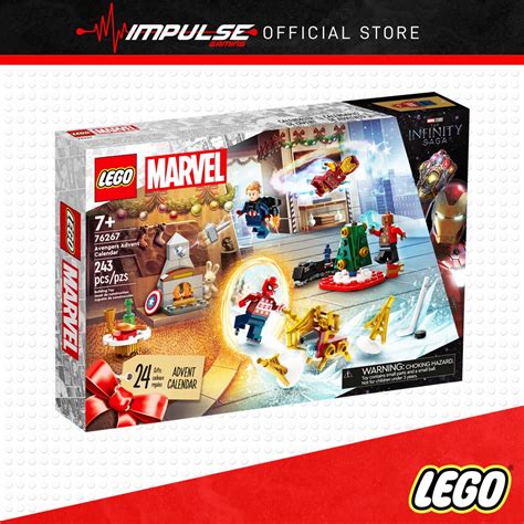 LEGO 76267 Avengers Advent Calendar 2023 Shopee Malaysia