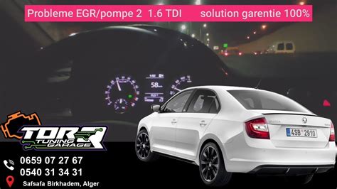 Skoda Rapid Tdi Probl Mes De La Vanne Egr Et La Pompe Eau