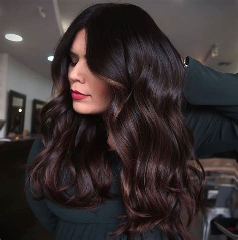 15 Ideas Dark Copper Balayage Brunette Beezzly