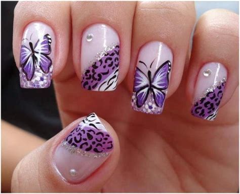 34 Artistic Butterfly Nail Art Designs Godfather Style