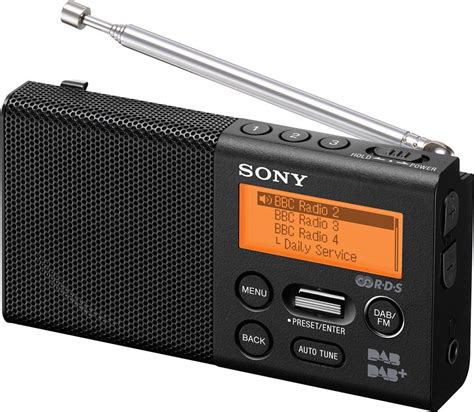 Sony XDR P1DBP DAB Radio Zwart Bol