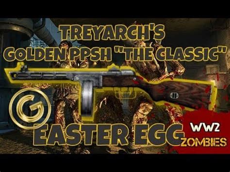 Ww Zombies Money Bowl Easter Egg The Secret Golden Ppsh The